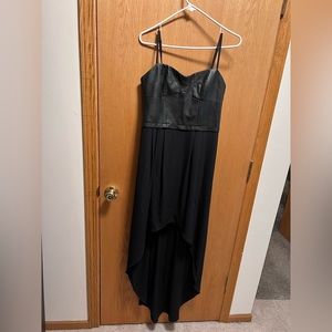 BCBGMAXAZRIA High-Low black Dress